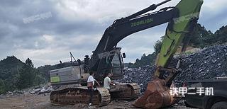 萍乡中联重科ZE375EK-10挖掘机实拍图片