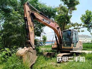 三一重工SY135C挖掘机实拍图片