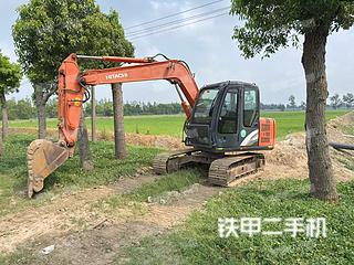 上海日立ZX70-5A挖掘机实拍图片
