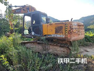 信阳三一重工SY215C挖掘机实拍图片