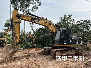 卡特彼勒318DL液压挖掘机实拍图片