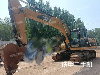 聊城卡特彼勒320D液压挖掘机实拍图片