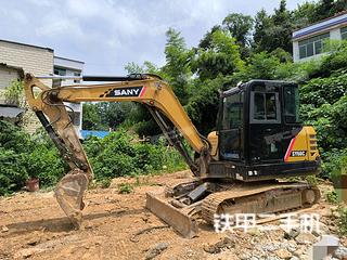 三一重工SY55C挖掘机实拍图片