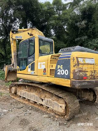 福州小松PC200-8挖掘机实拍图片