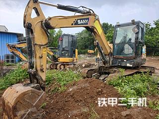 三一重工SY60C挖掘机实拍图片