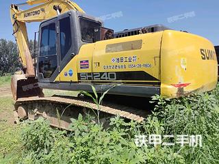 住友SH240-5挖掘机实拍图片