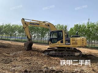 小松PC220-8M0挖掘机实拍图片