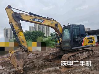 三一重工SY155C挖掘机实拍图片