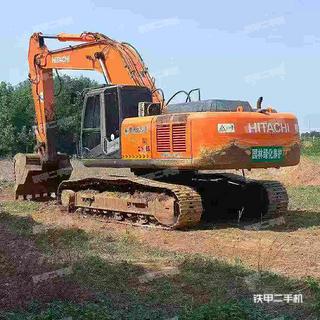 日立ZX350H-3挖掘机实拍图片