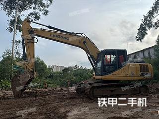 柳工CLG920E挖掘机实拍图片