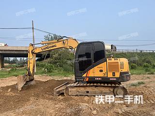 柳工CLG908D挖掘机实拍图片
