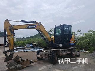 三一重工SY65W挖掘机实拍图片