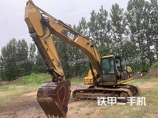 卡特彼勒320D液压挖掘机实拍图片