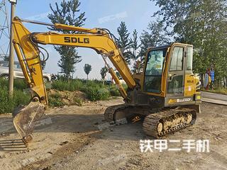 山东临工E660FL挖掘机实拍图片