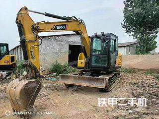 三一重工SY75C挖掘机实拍图片
