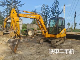 龙工LG6065挖掘机实拍图片