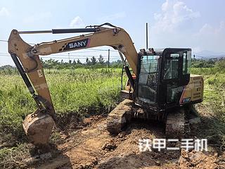 三一重工SY75C挖掘机实拍图片