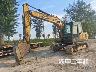 三一重工SY135C挖掘机实拍图片
