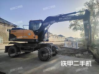 现代R80-9H挖掘机实拍图片