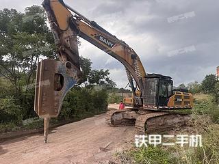 三一重工SY550H挖掘机实拍图片