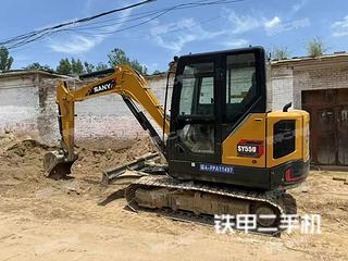 三一重工SY55C（国四）挖掘机实拍图片
