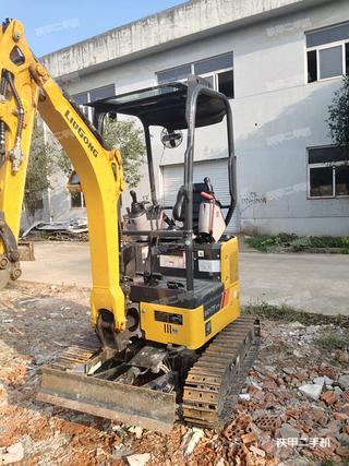 六安柳工CLG918E挖掘机实拍图片
