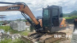 三一重工SY60C挖掘机实拍图片
