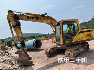 山东临工E6135F挖掘机实拍图片