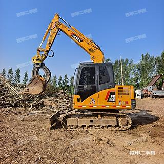 雷沃重工FR80E挖掘机实拍图片
