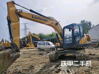 柳工CLG913E挖掘机实拍图片