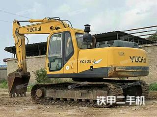 玉柴YC135-8挖掘机实拍图片