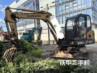 柳工CLG906D挖掘机实拍图片