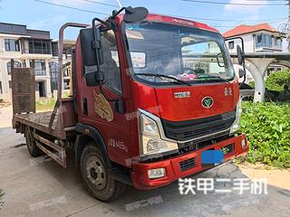 中国重汽4X2平板运输车实拍图片