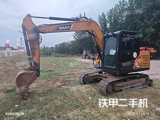 三一重工SY75C挖掘机实拍图片