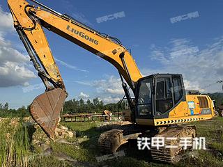 柳工CLG920E挖掘机实拍图片