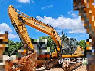 柳工CLG920E挖掘机实拍图片
