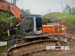 日立ZX350LCK挖掘机实拍图片