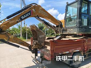 三一重工SY60C挖掘机实拍图片