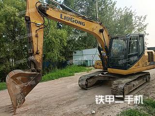 柳工CLG915E挖掘机实拍图片
