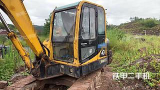 现代R60-7挖掘机实拍图片