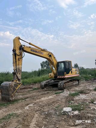 小松PC210LC-8M0挖掘机实拍图片
