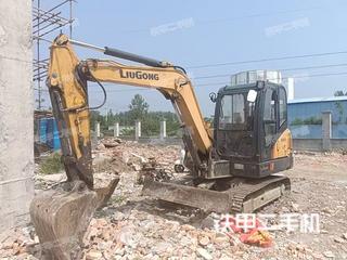 柳工CLG906E挖掘机实拍图片