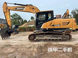 三一重工SY215C挖掘机实拍图片