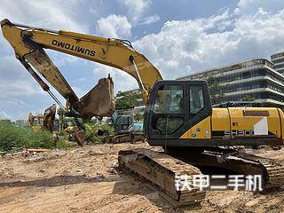 住友SH240-5挖掘机实拍图片