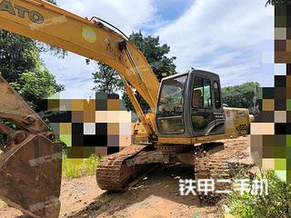 加藤HD820R挖掘机实拍图片