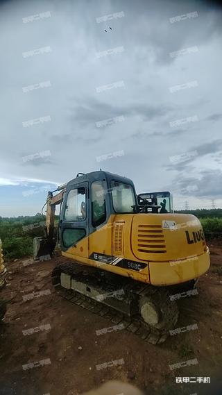 柳工CLG908C挖掘机实拍图片