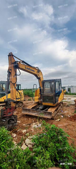 柳工CLG9075E挖掘机实拍图片