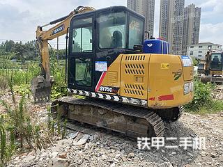 三一重工SY75C挖掘机实拍图片