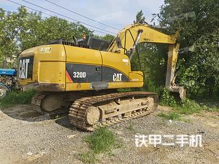 卡特彼勒320D进口挖掘机实拍图片