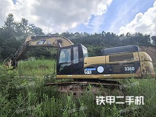 卡特彼勒336D液压挖掘机实拍图片